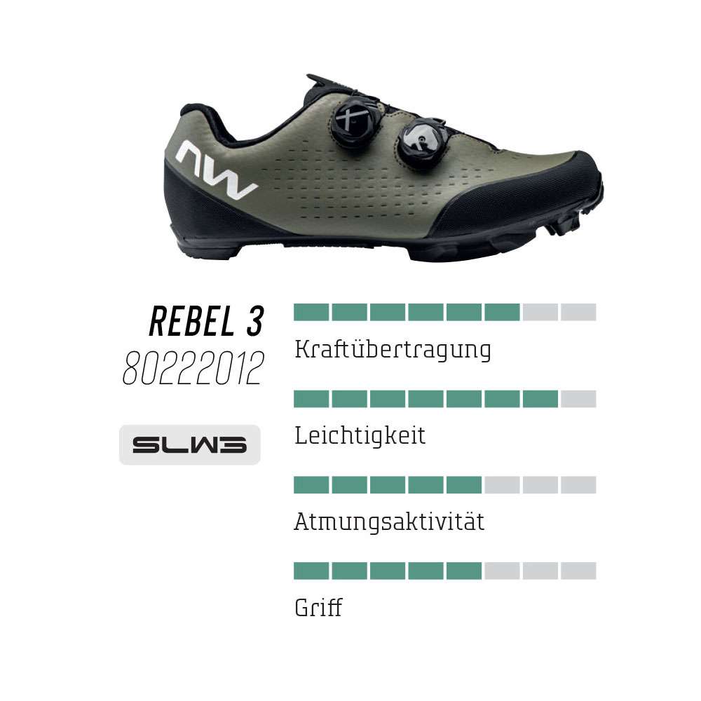 Northwave Rebel 3 - MTB-Schuhe