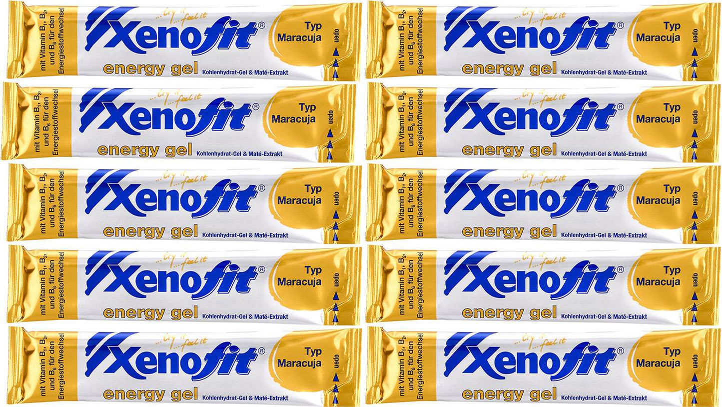 Xenofit Energiegel Passionsfrucht 10x25g