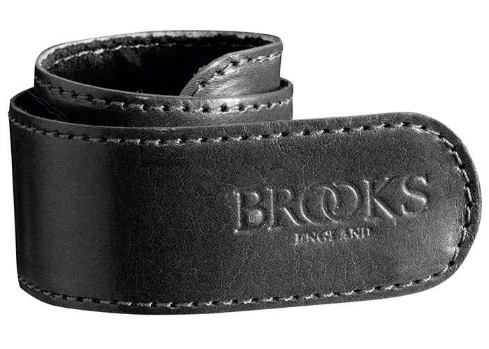 Brooks Broekklem Leder schwarz