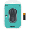 Logitech kabellose Maus M185 (blau, Einzelhandel)