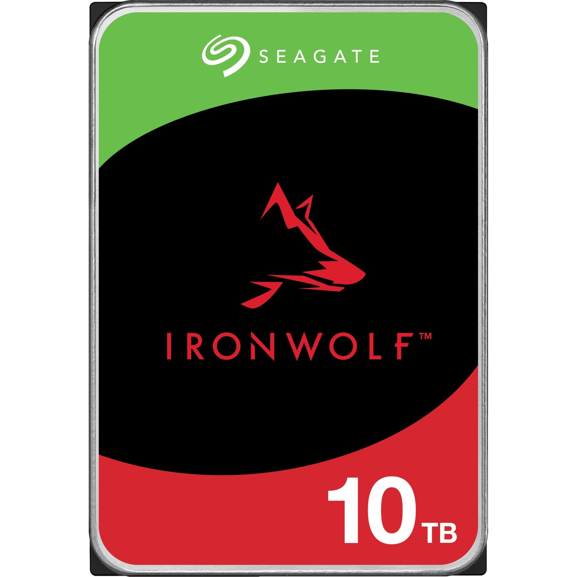Seagate Ironwolf, 10 TB Festplatte (ST10000VN000, SATA 600, 24 7)