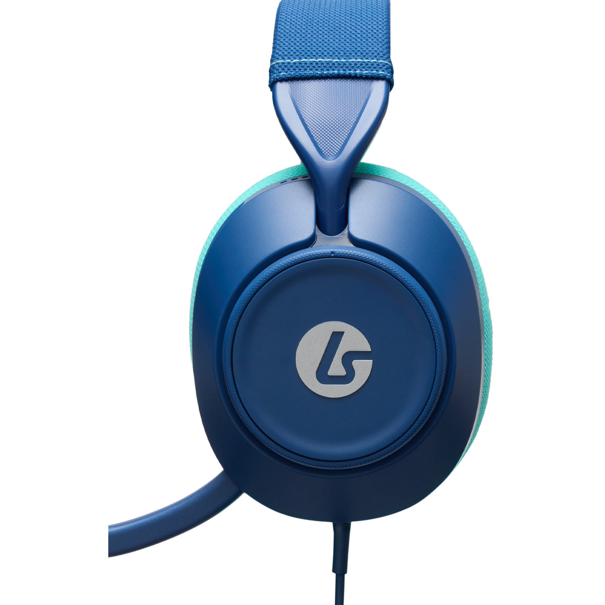 Powera Lucidsound LS10X Gen 2 Kabelgebundenes Gaming-Headset – Mariner Blue Over-Ear-Gaming-Headset (Dunkelblau Hellblau, Xbox Series X|S, Xbox One, PC)