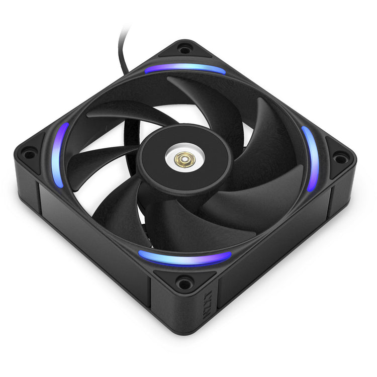 Nzxt f120x RGB-Gehäuselüfter (schwarz, 120 x 120 x 30 mm, PWM)