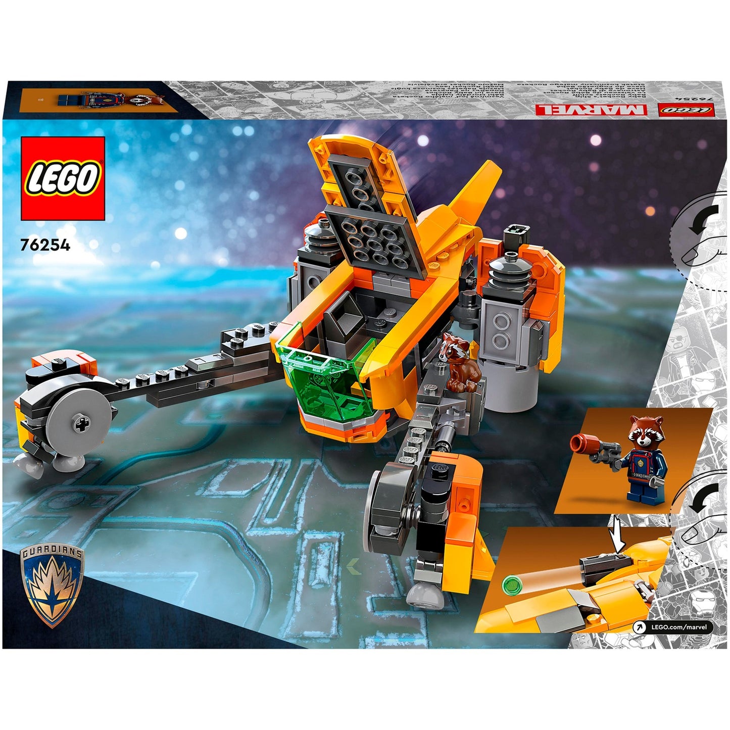 Lego Lego Super Heroes 76254 Das Baby Rocketschiff