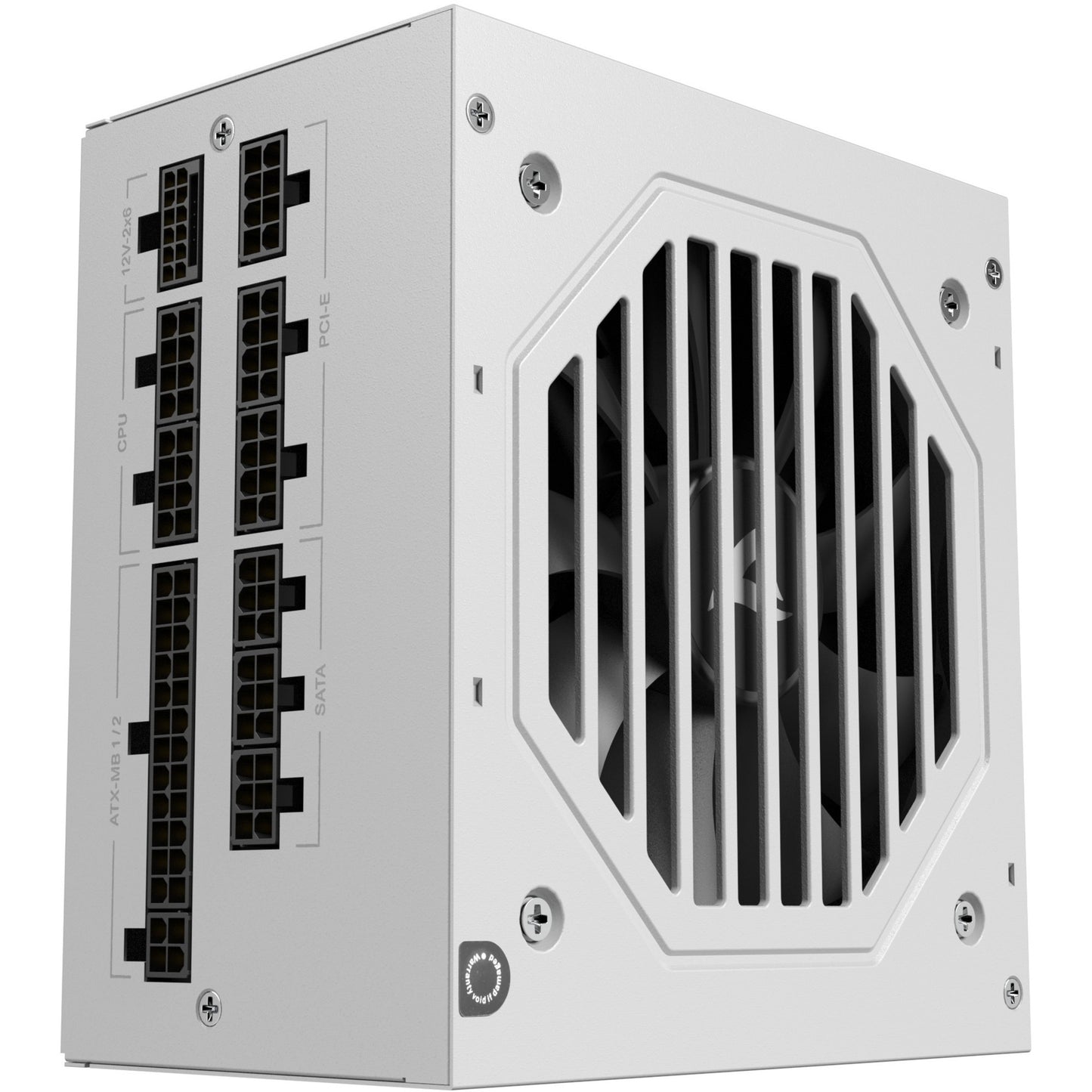 Sharkoon Rebel P20 Gen2 Modulares 850-Watt-Netzteil (weiß, 1x 12V-2x6, 3x PCIe)