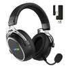 Hator Hypergang 3 kabelloses Over-Ear-Gaming-Headset (schwarz, RGB, 2,4 GHz Bluetooth USB)