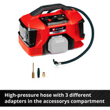 Einhell Battery Compressor Pressito 18 21 - afbeelding 4