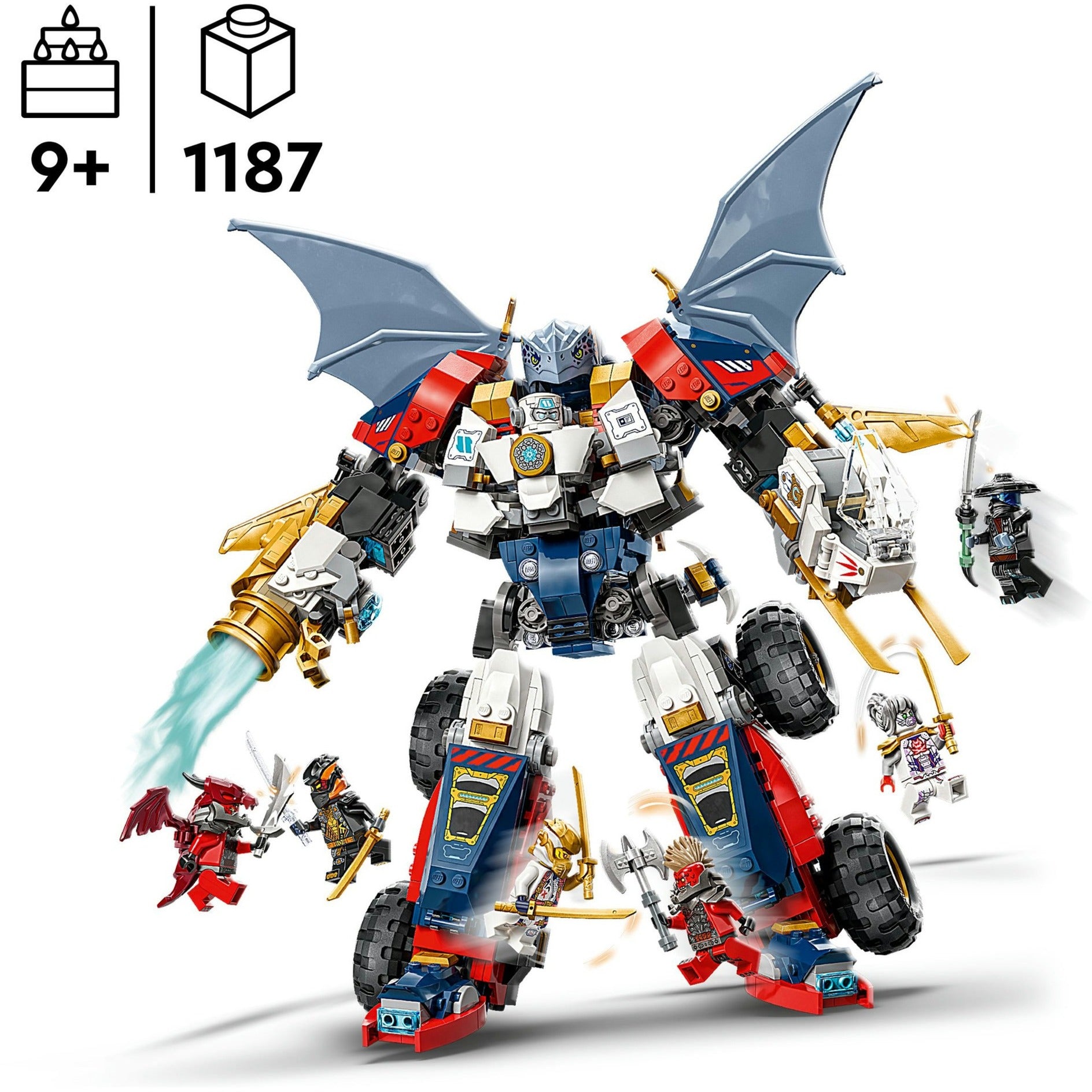 Lego Lego Ninjago 71834 Zanes Ultra-Kombomecha
