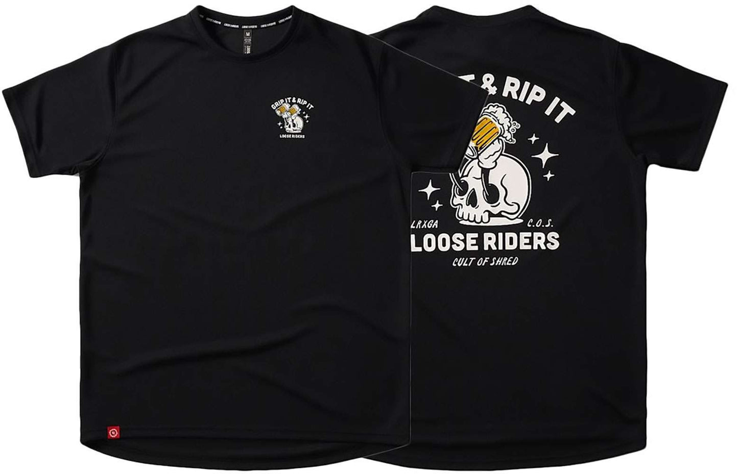 Lockere Fahrer packen es – Tech-T-Shirt