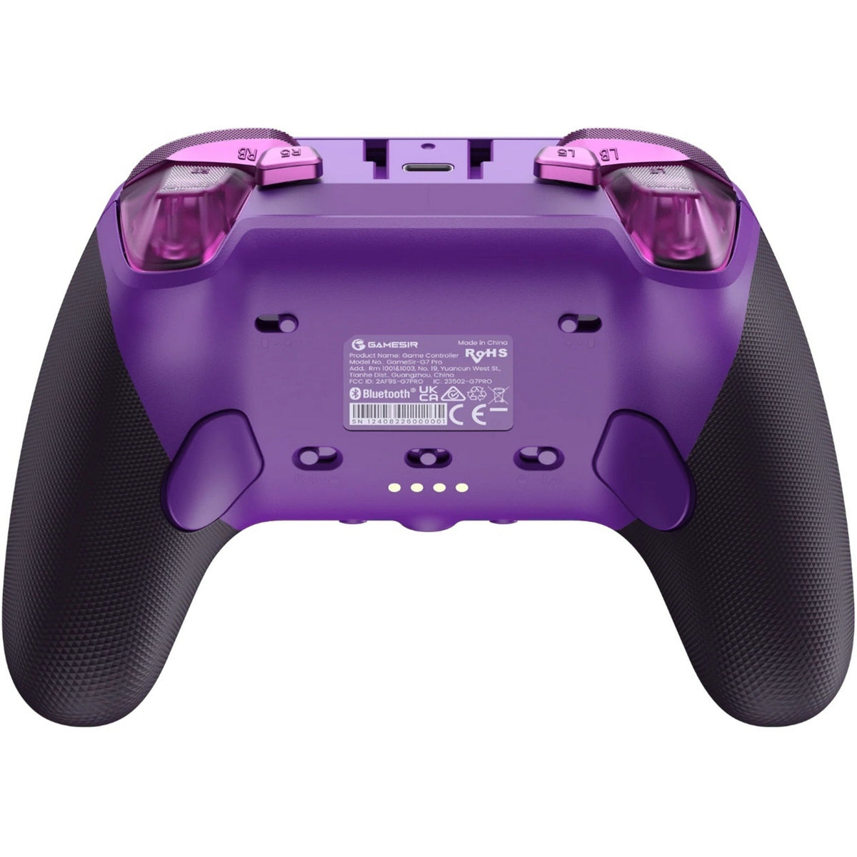 Gamesir G7 Pro HE Tri-Mode Wireless Controller – Pflaume Lila (Lila, USB 2,4 GHz Bluetooth, Xbox Series X|S, Xbox One, PC, Android)