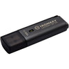 Kingston Ironkey Locker+ 50 G2 USB-Flash-Laufwerk 128 GB USB-Stick (Anthrazit, USB-A 3.2 Gen 1)