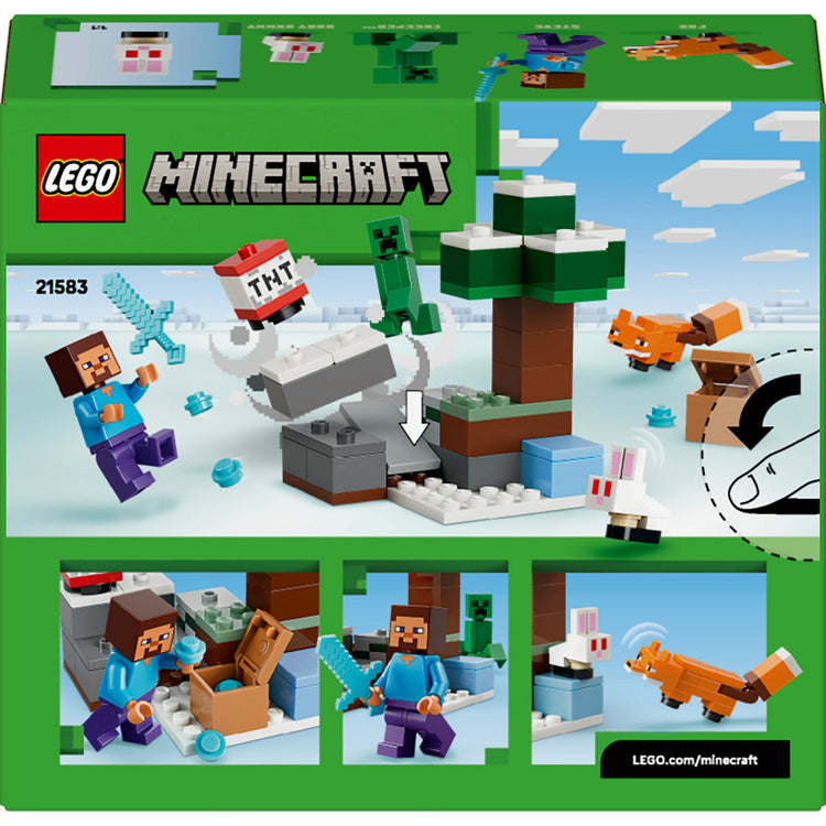 Lego Minecraft 21583 Steves Taiga-Abenteuer