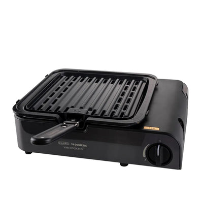 Cadac Van Cook Grillplatte Grillplatte (schwarz, 23,3 x 23,1 cm)