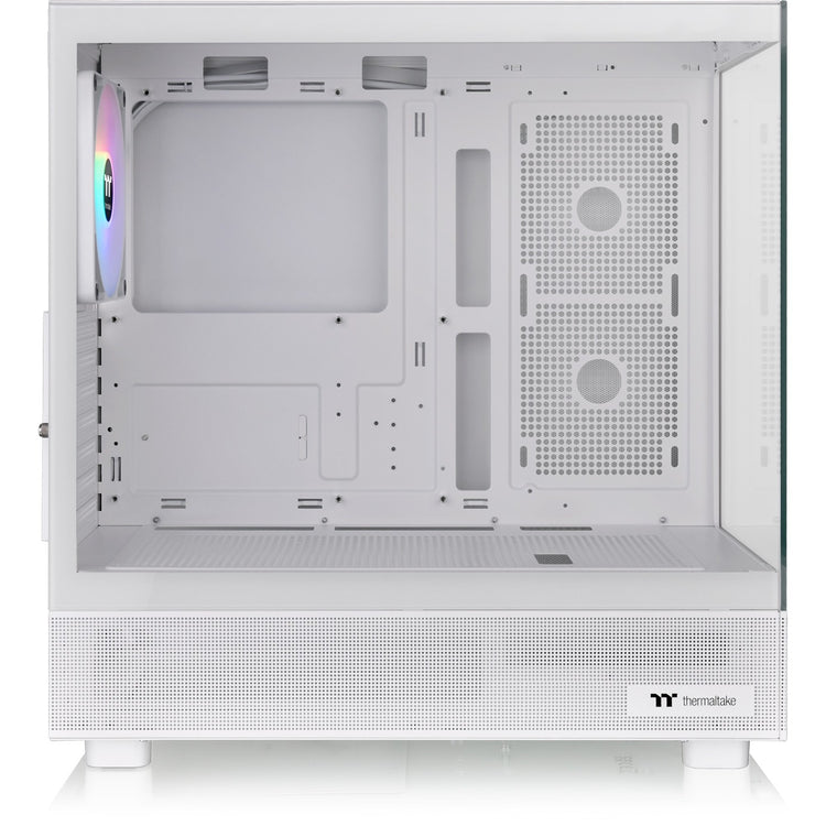 Thermaltake View 270 tg argb - Snow Midi-Tower-Gehäuse (weiß | 2x USB-A | 1x USB-C | RGB | gehärtetes Glas)
