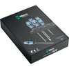 WERA 3334 6 Schraubendreher-Set, Edelstahl + Halter, 6-teilig