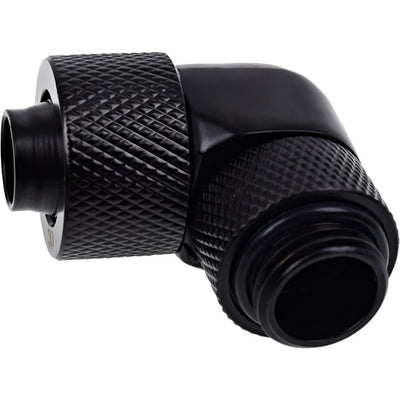 Alphacool Eiszapfen 13 10mm Klemmverschraubungsanschluss (schwarz, auf der Gewindeseite drehbar)
