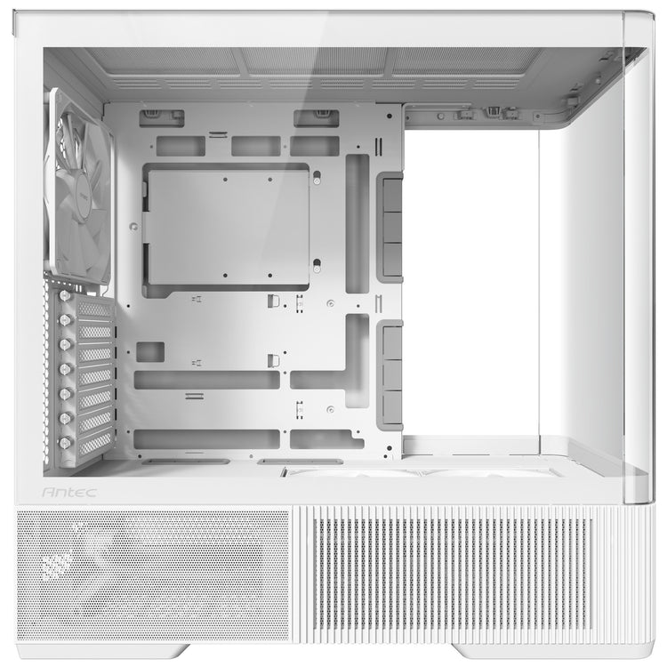 Antec C6 Curve Air Midi-Tower-Gehäuse (weiß | 2x USB-A | 1x USB-C | gehärtetes Glas)