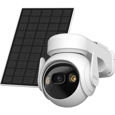 Imou Cell PT mit Solarpanel-Überwachungskamera (weiß, 100 % kabellos)