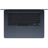 Apple MacBook Air 2024 15 (mryu3n a) generalüberholter Laptop (Nachtblau | m3 8 Core | 10-Core GPU | 8 GB | 256 GB SSD)