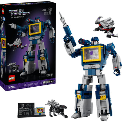 Lego Icons 10358 Transformers Soundwave