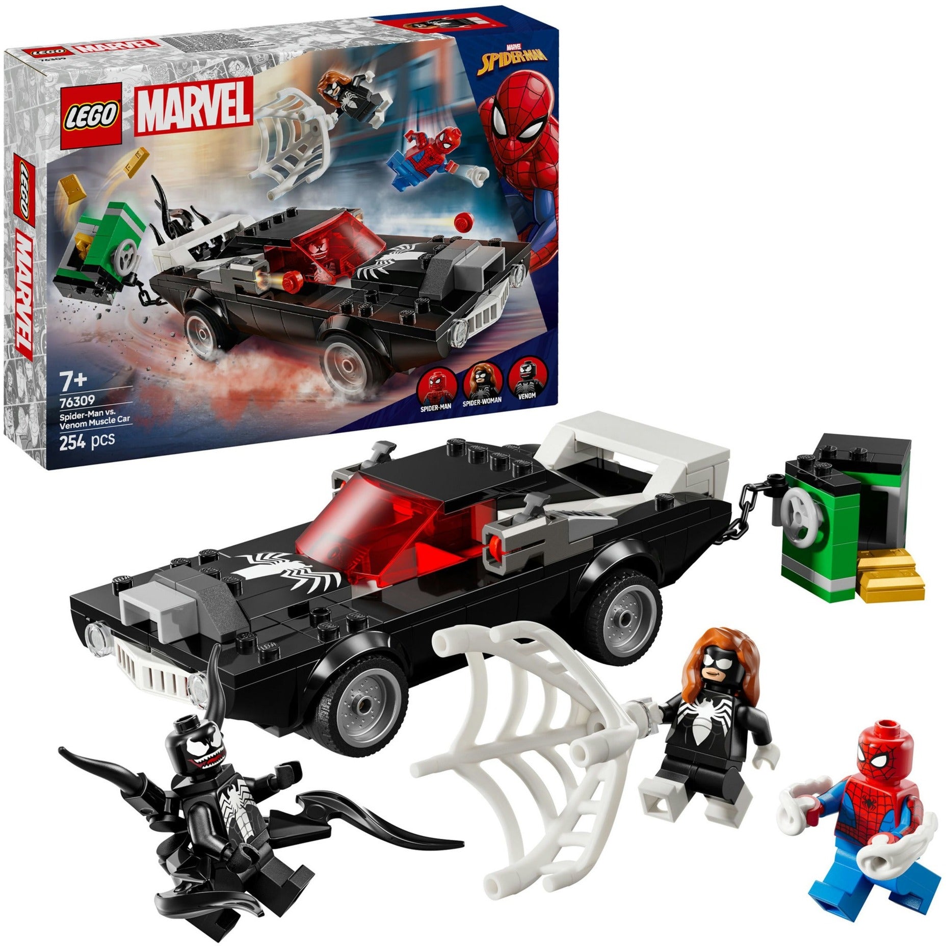 Lego Lego Super Heroes 76309 Spider-Man Vs. Venom -Klassiker
