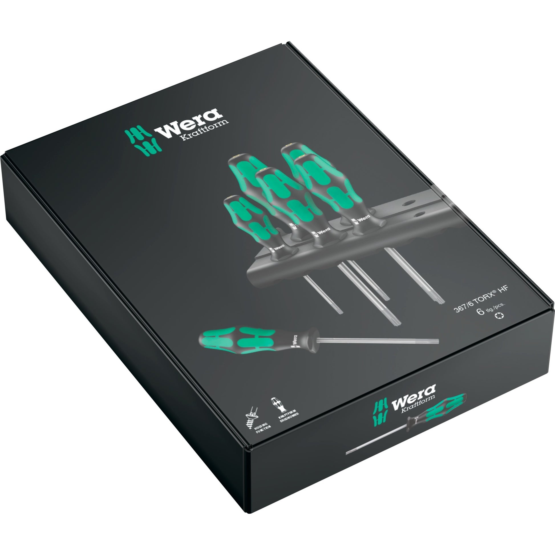 Wera 367 6 Torx HF Schraubendreher Set Kraftform Plus +