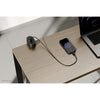 Neomounts DS22-840BL6 DESK-Suchdose mit Klemme 1,4 m, Innen-, Typ F, Kunststoff, Schwarz, Stromversorgung