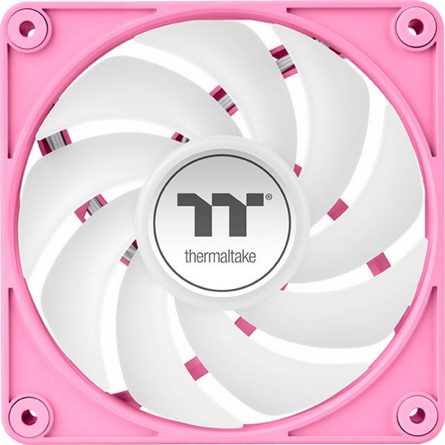 Thermaltake CT120 EX ArGB Sync PC-Lüfter Pink (3-Lüfter-Pack) Gehäuselüfter (Rosa, 3 Stück, 120 x 120 x 25 mm, PWM)