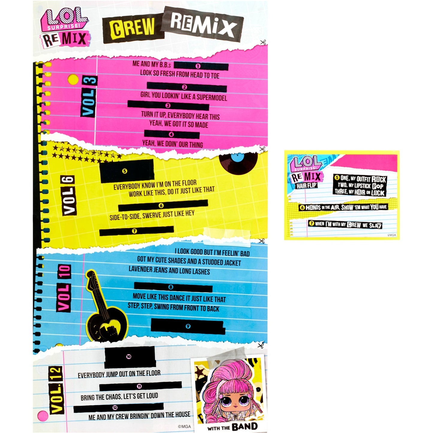 MGA Entertainment Überraschung! Remix Haarflip