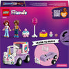 Lego Friends 42675 Einhorn-Kuchenlieferwagen | 2 Stk