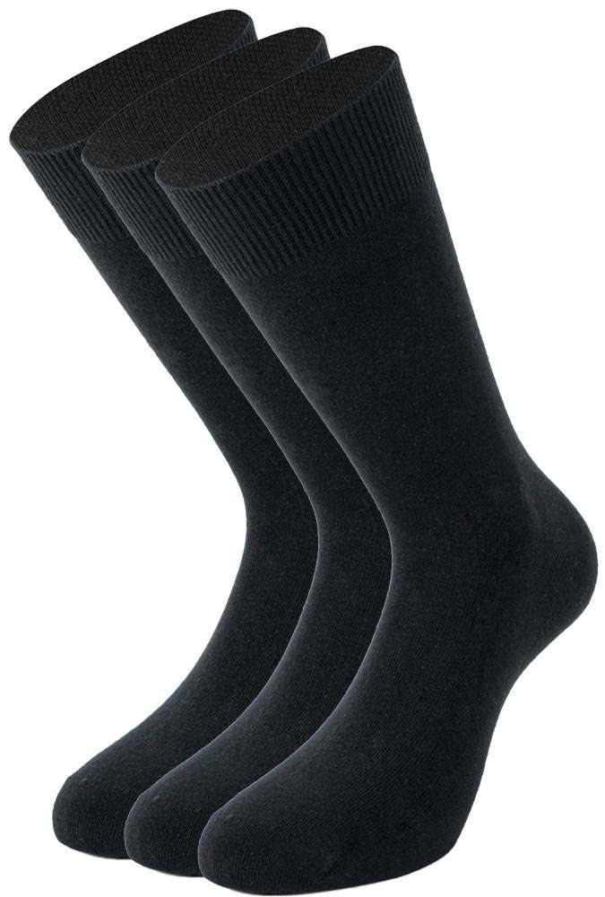 Lenz Herren Uni - Socken (3er Pack)