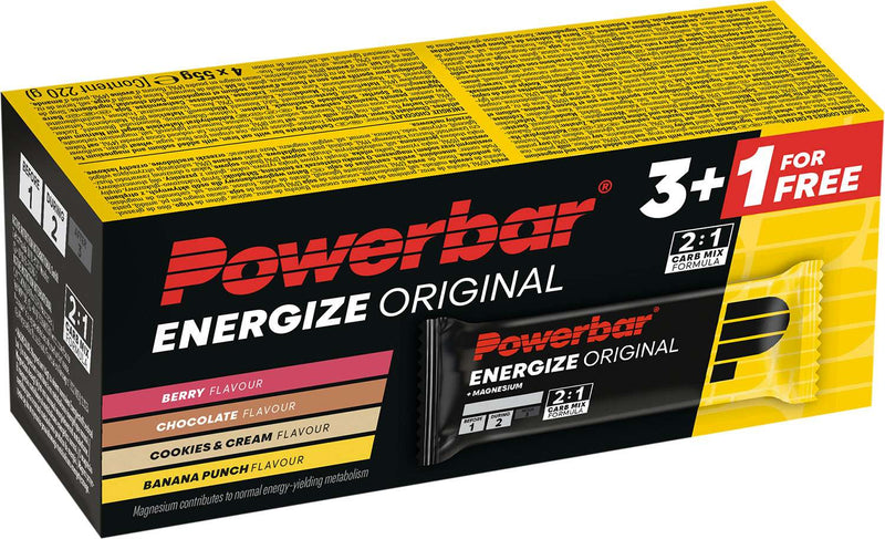 Powerbar Energize Original Riegel Multigeschmack 3+1
