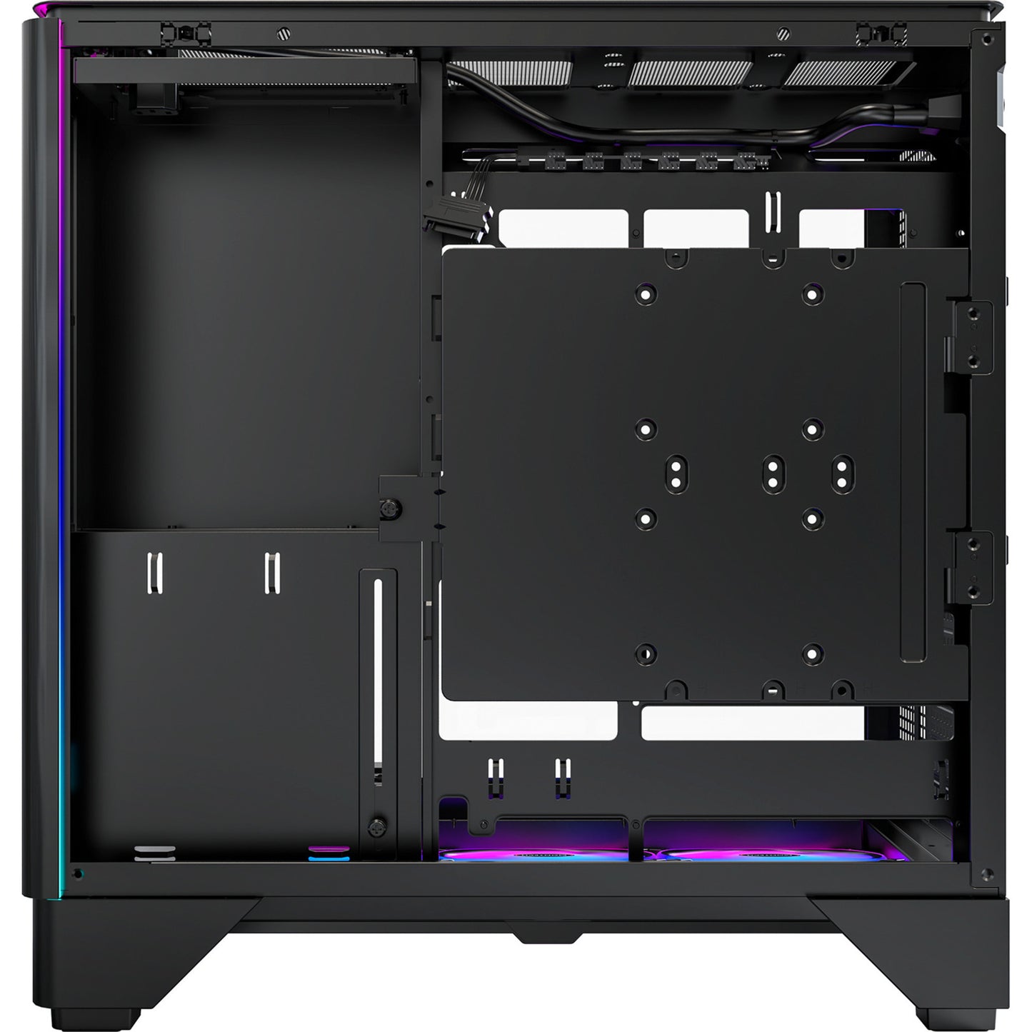 Montech King 45 Pro Midi-Tower-Gehäuse (schwarz | 2x USB-A | 1x USB-C | RGB | Fenster)