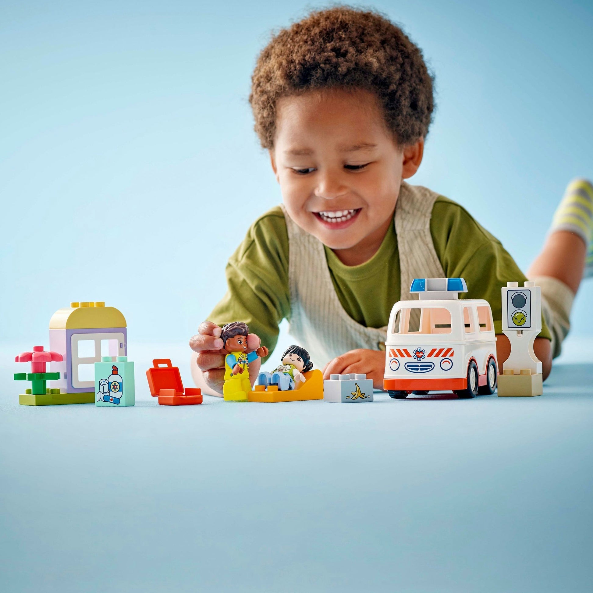 Lego Lego Duplo Town 10447 Krankenwagen mit Fahrer