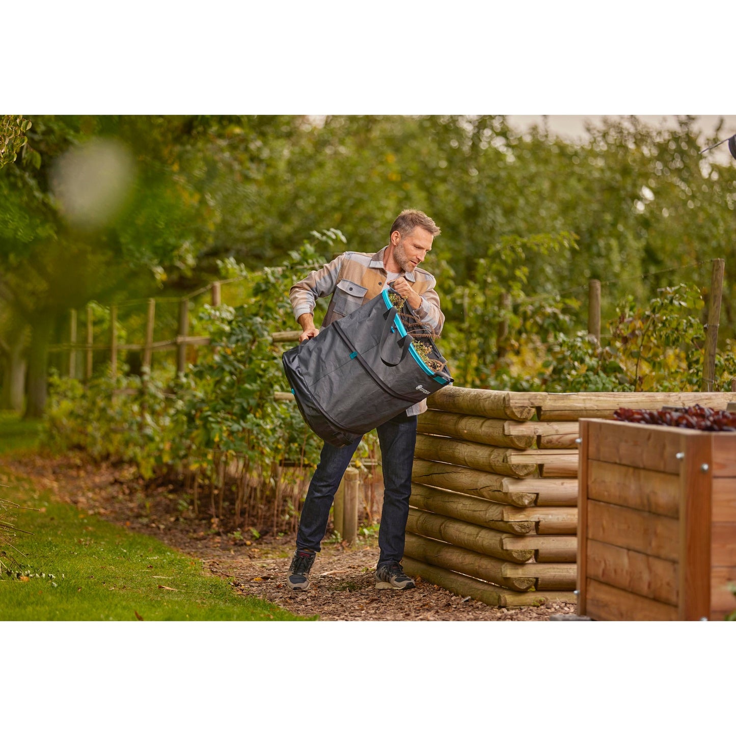 Gardena Gartenabfälle Pop-up Rechteck, Größe l