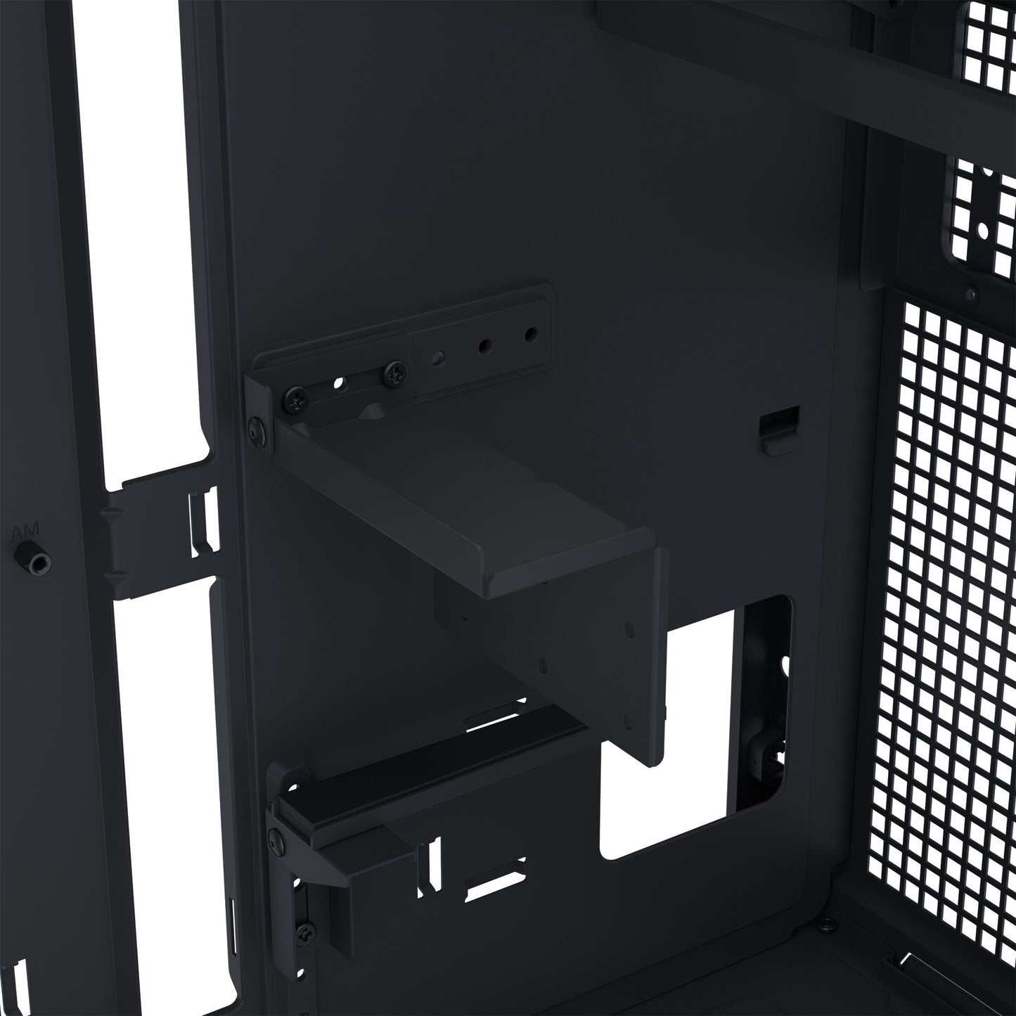 Asus Prime Ap303 - Mesh Panel Midi Tower Gehäuse (schwarz | 2x USB-A | 1x USB-C)