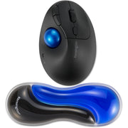 Kensington Slim Duo Gel-Maus-Trackball-Handgelenkauflage (blau schwarz) - afbeelding 3
