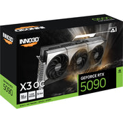 Inno3d N50903-32D7X-17593928 NVIDIA Geforce RTX ™ 5090 x3, 32 GB, GDDR7, 512-BIT, 1792 GB S., PCIE 5 - afbeelding 3