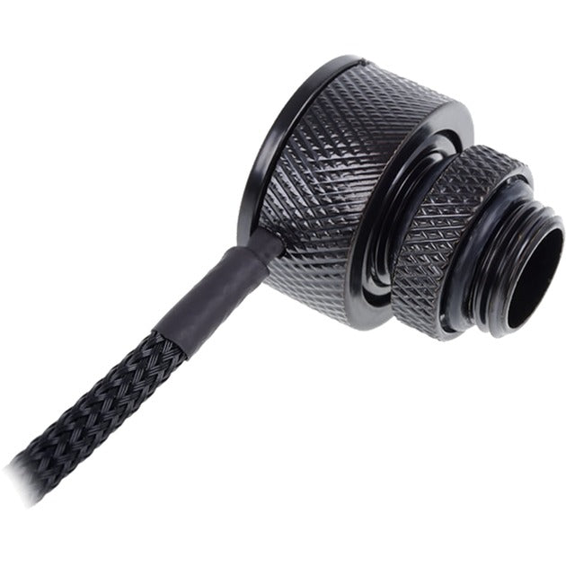 Alphacool Eiszapfen Temperatursensor G1 4 IG IG mit AG-Adapter (schwarz)