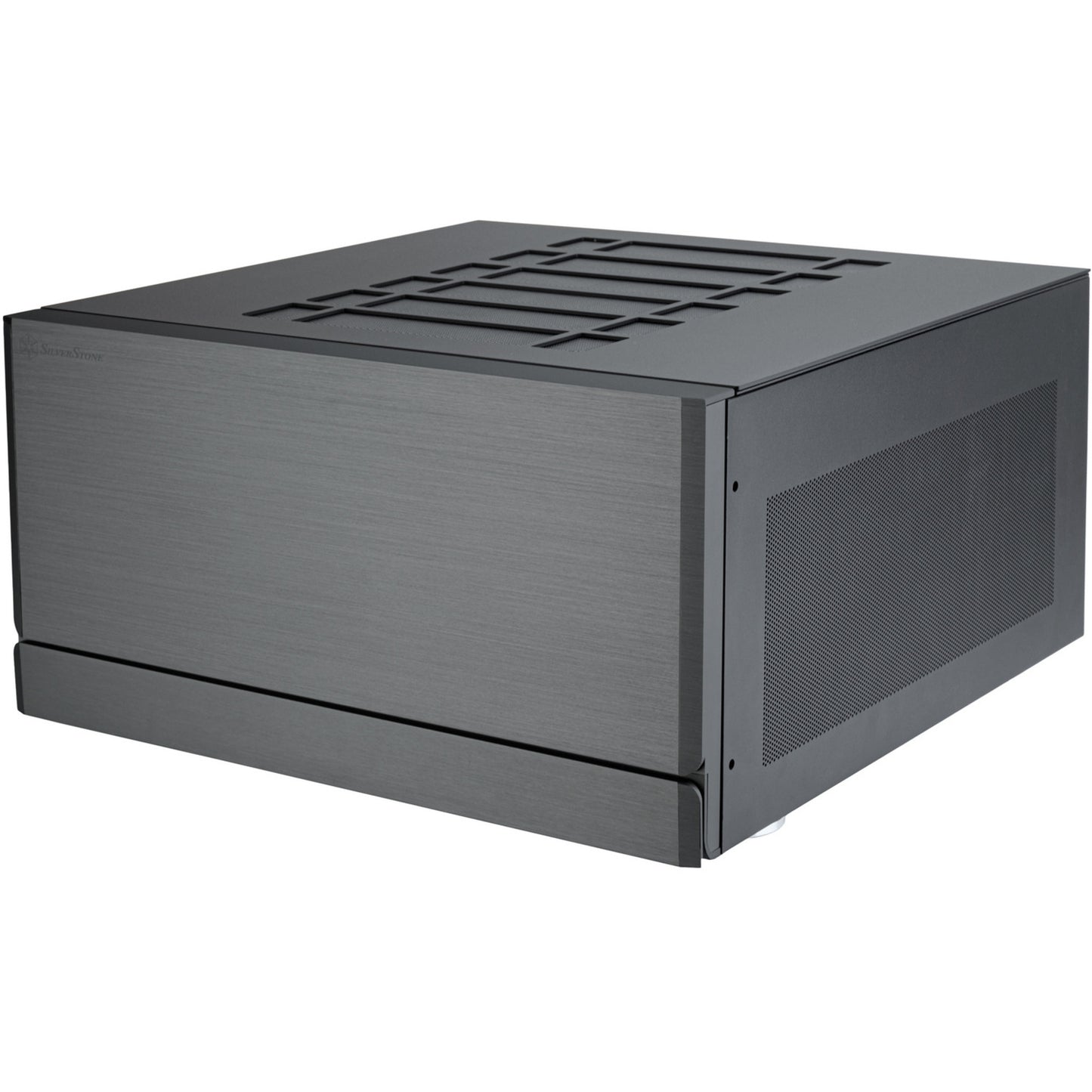 Silverstone Crown 04 HTPC-Gehäuse (dunkelgrau | 4x USB-A | 1x USB-C)