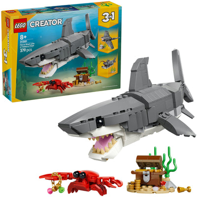 Lego Creator 31381 Wilder Hai mit Schatztruhe