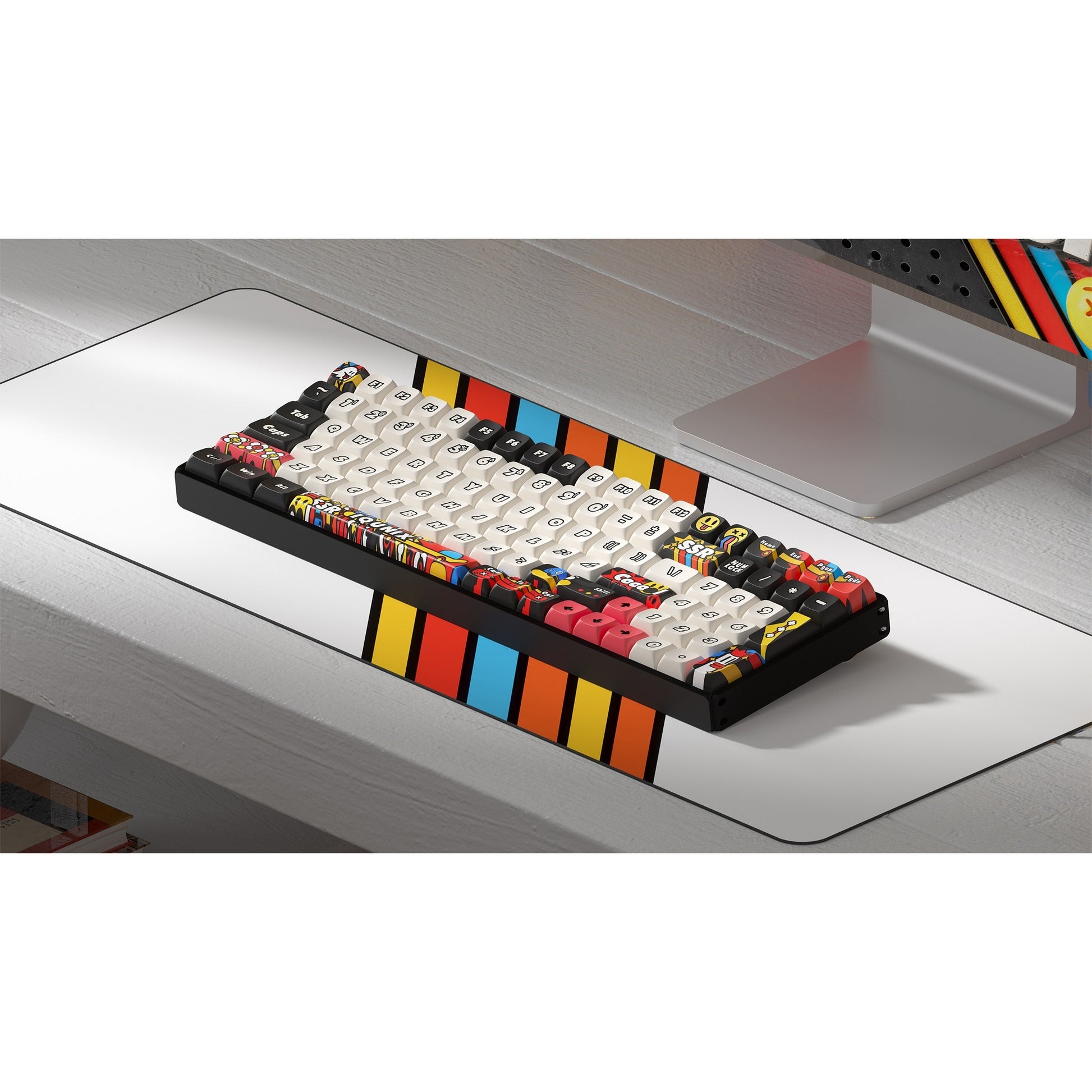 Iqunix F97 Graffiti -Tagebuch drahtlose mechanische Tastatur