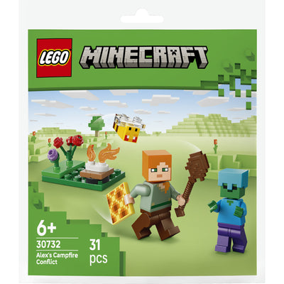 Lego Minecraft 30732 Alex und die Schlacht am Lagerfeuer