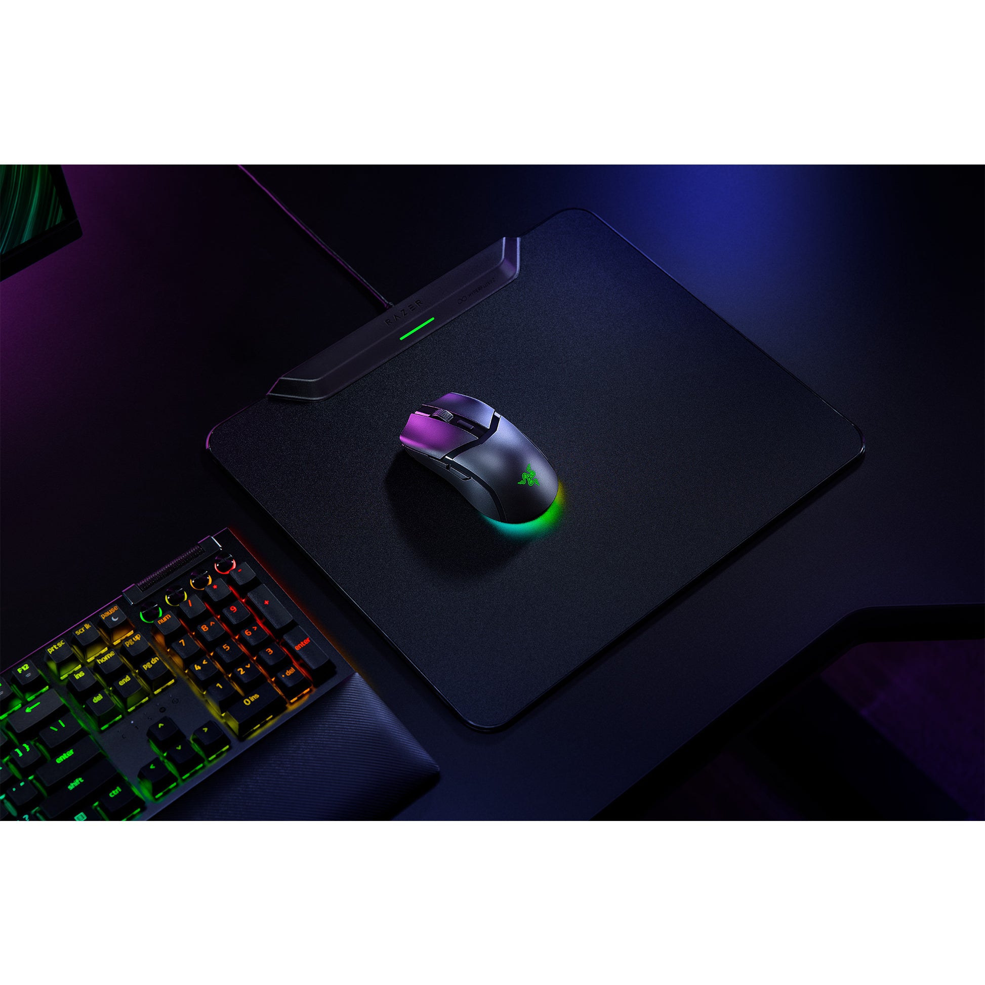 Razer Cobra Hyperspeed Gaming-Maus (schwarz, 26.000 dpi, RGB, 2,4 GHz Bluetooth USB)