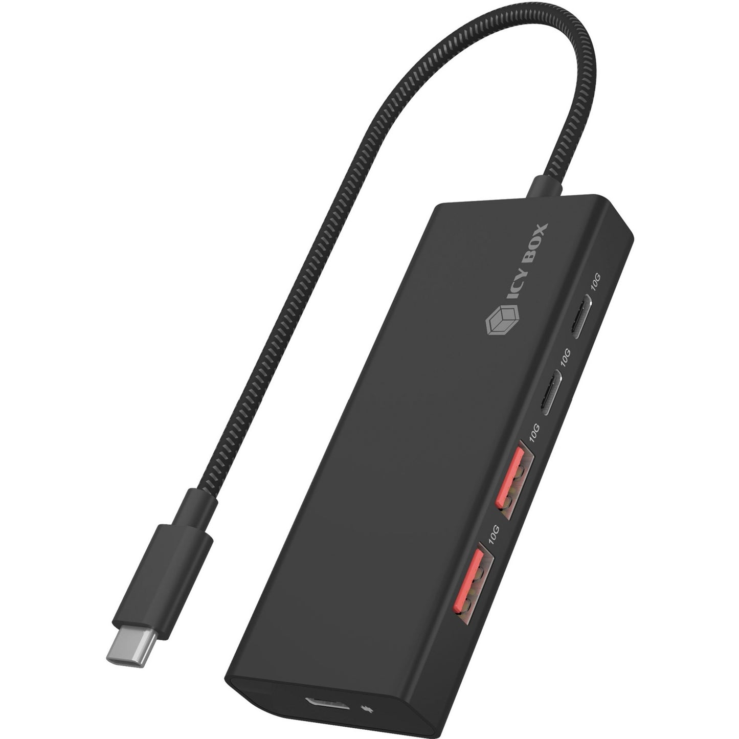 Icy Box 4-Fever Hub mit USB-C 3.2 Gen 2