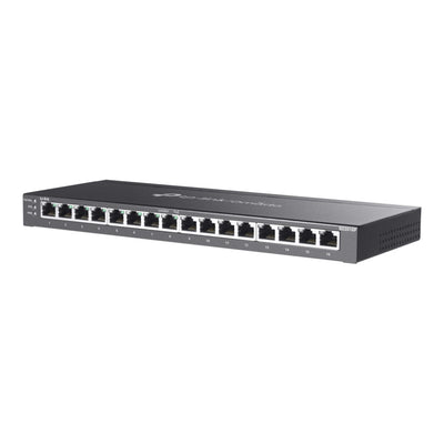 Tp-Link Omada SG2016P 16-Port-Gigabit-Smart-Switch (schwarz, 8x PoE+)