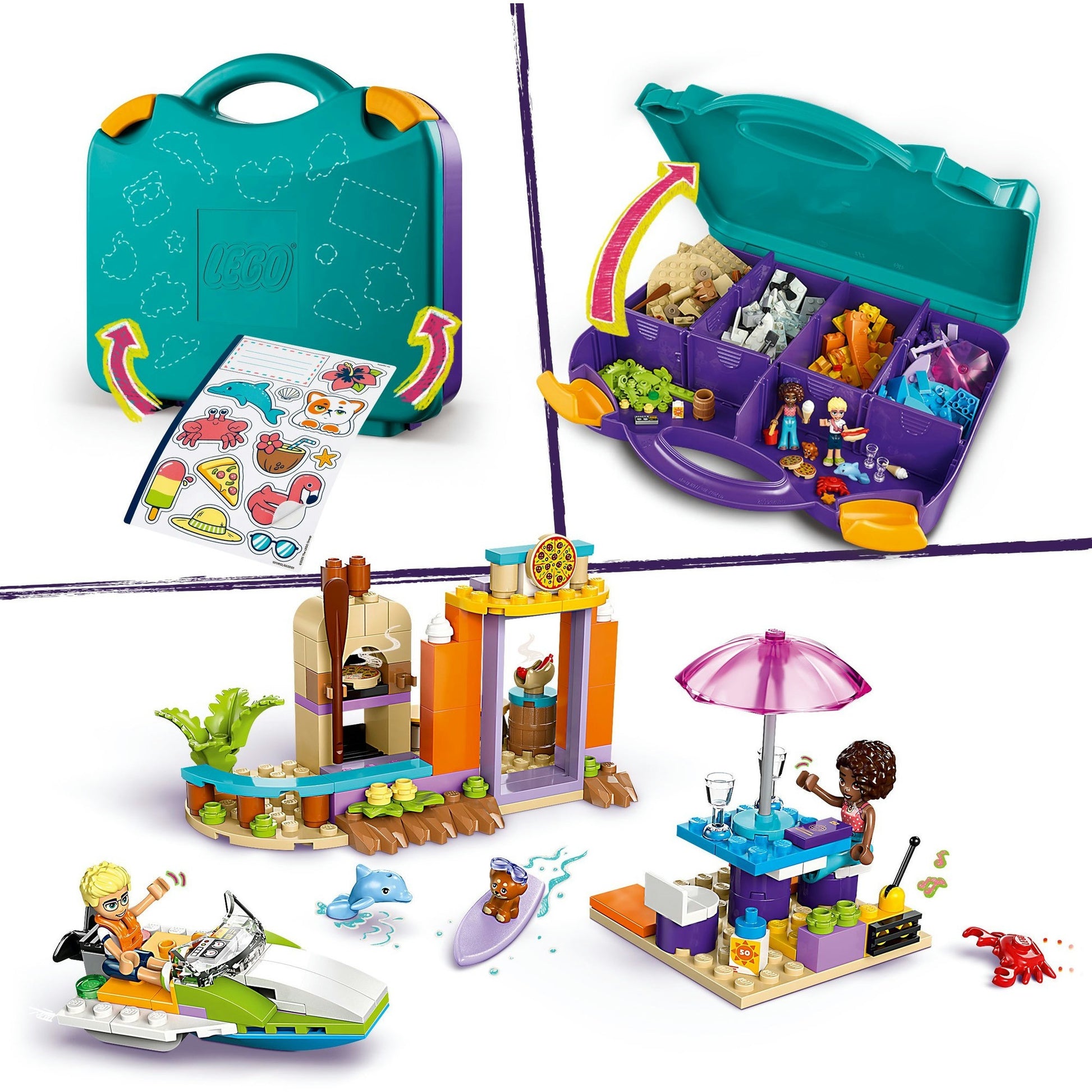 Lego Lego Freunde 42672 Kreativer Strandkoffer