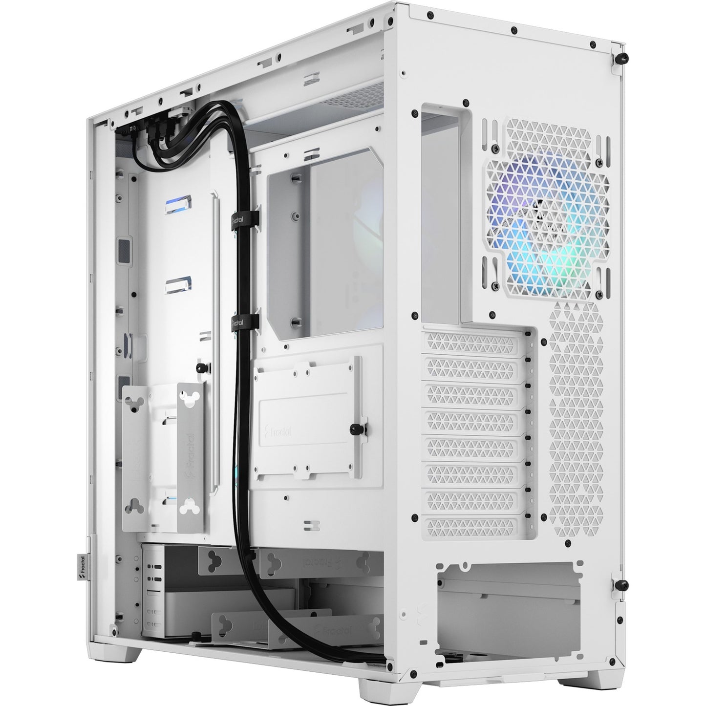 Fraktales Design Pop XL Air RGB Weiß TG Clear Tint