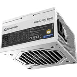 Sharkoon Rebel P20 Gen2 Modulares 850-Watt-Netzteil (weiß, 1x 12V-2x6, 3x PCIe) - afbeelding 6