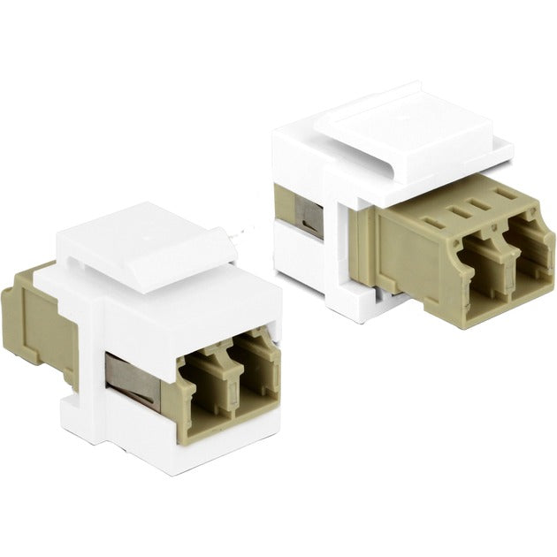 Delock Keystone-Modul LC Duplex> LC Duplex Multi-Mode